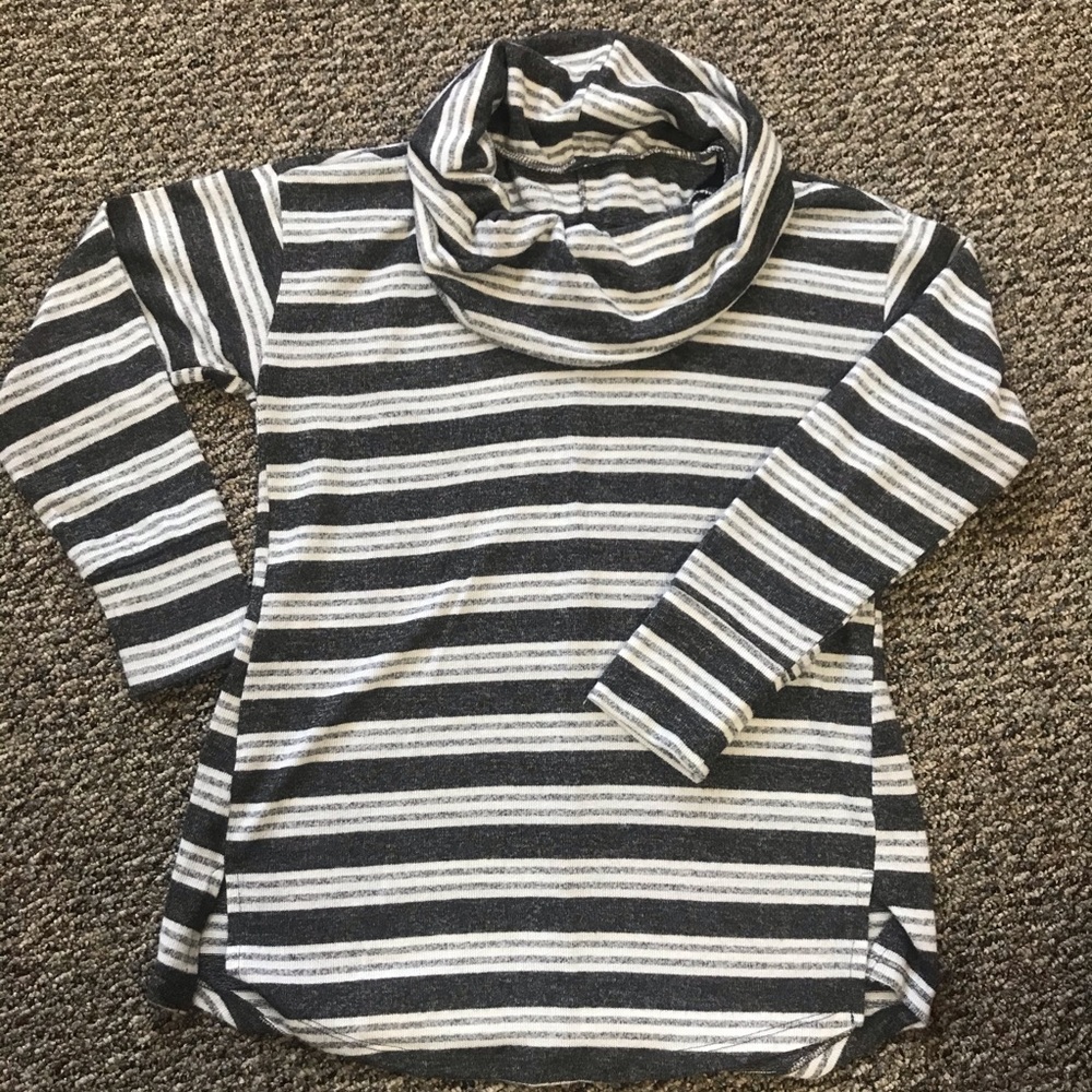 Cowl Neck Plush Sweater